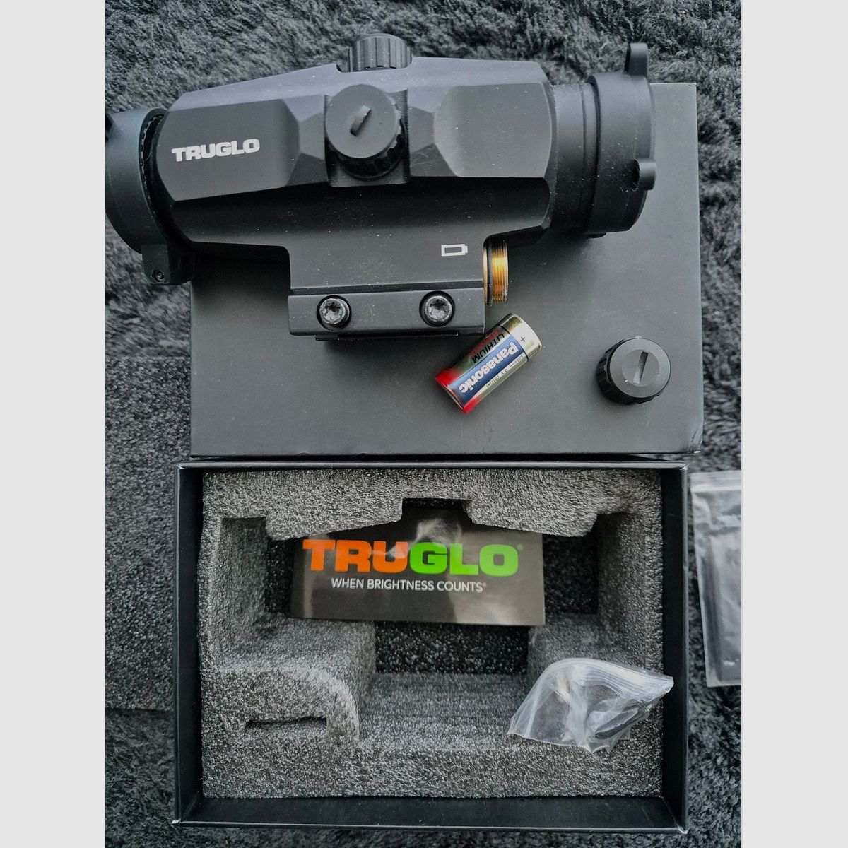 Airgun oder andere Bertha - Profi RED DOT Truglo Prisma pr3 3x32mm Jagd taktisches Gewehr Fernrohr beleuchtet 6 moa absehen rot punkt visier