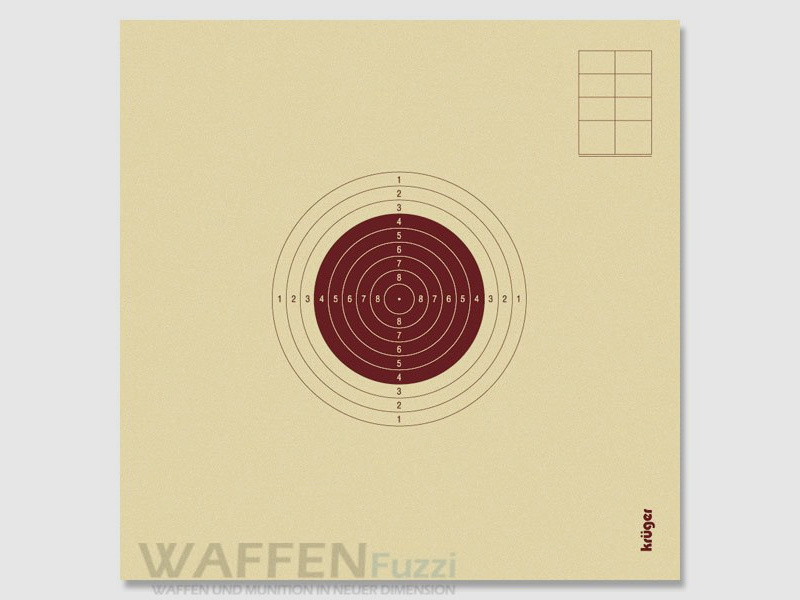 LG-Scheibe 10x10 cm rot 100 Stk