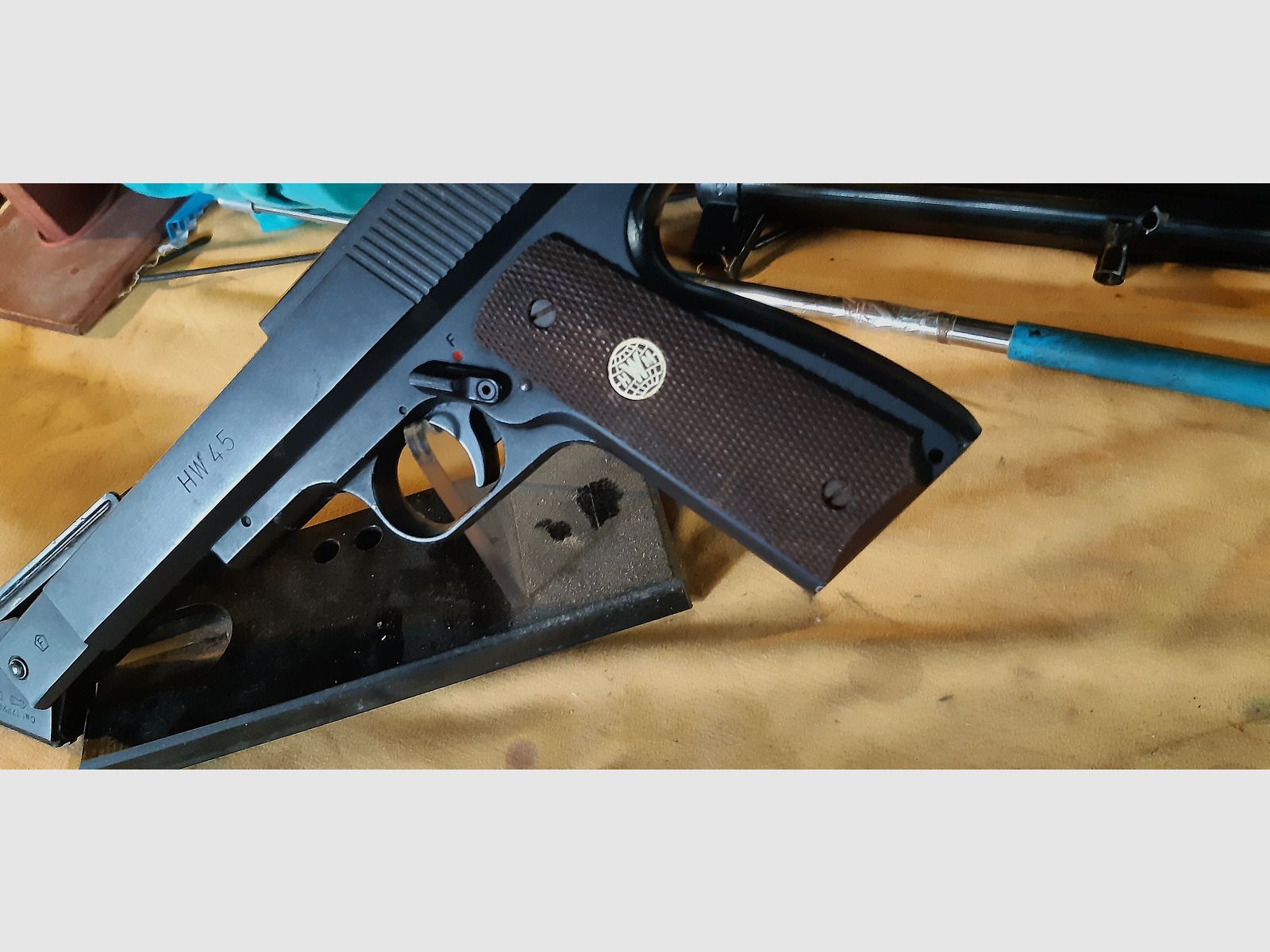 The strongest pistol in Germany, HW45