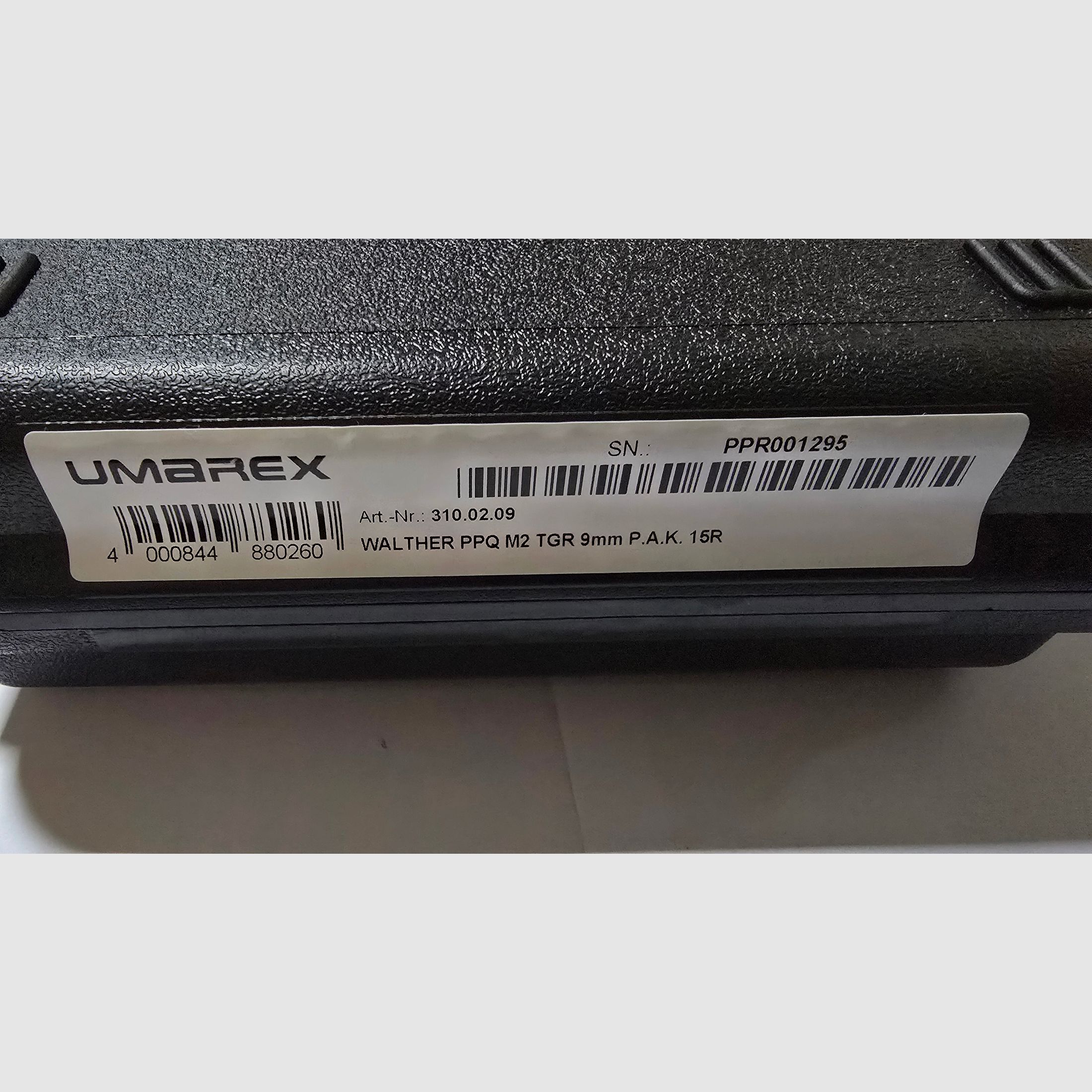 Walther PPQ Tungsten Grau Cerakote 9mm PAK Schreckschuss