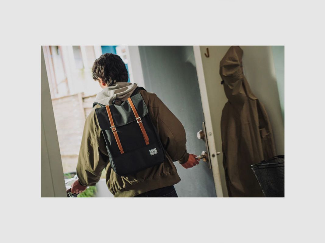 Rucksack – Herschel – Survey Backpack | 20L | Schwarz, Bild 5 von 7