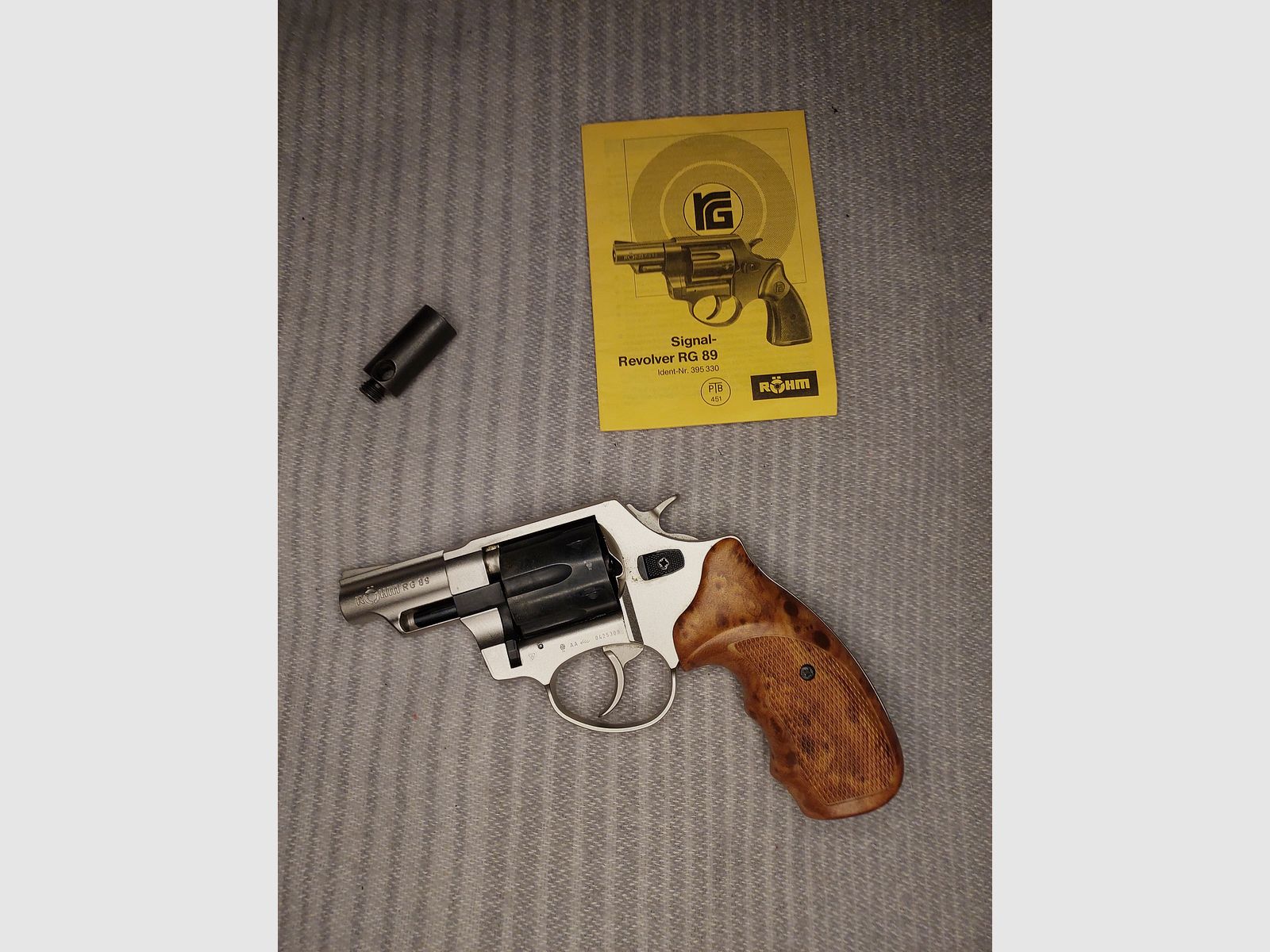 Röhm RG89 Schreckschuss Revolver bunt (PTB 451) RG 89 bunt