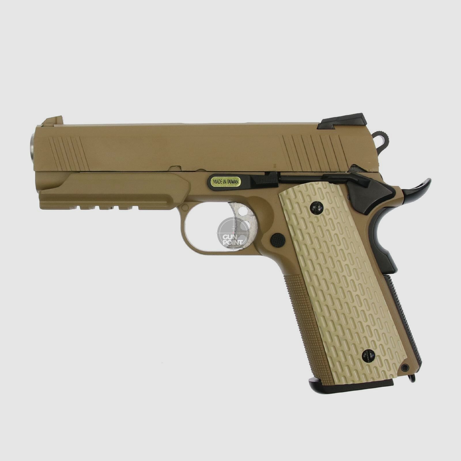 2nd Chance | Softair - Pistole - WE - Desert Warrior 4.3 Full Metal GBB - ab 18, ber 0,5 Joule