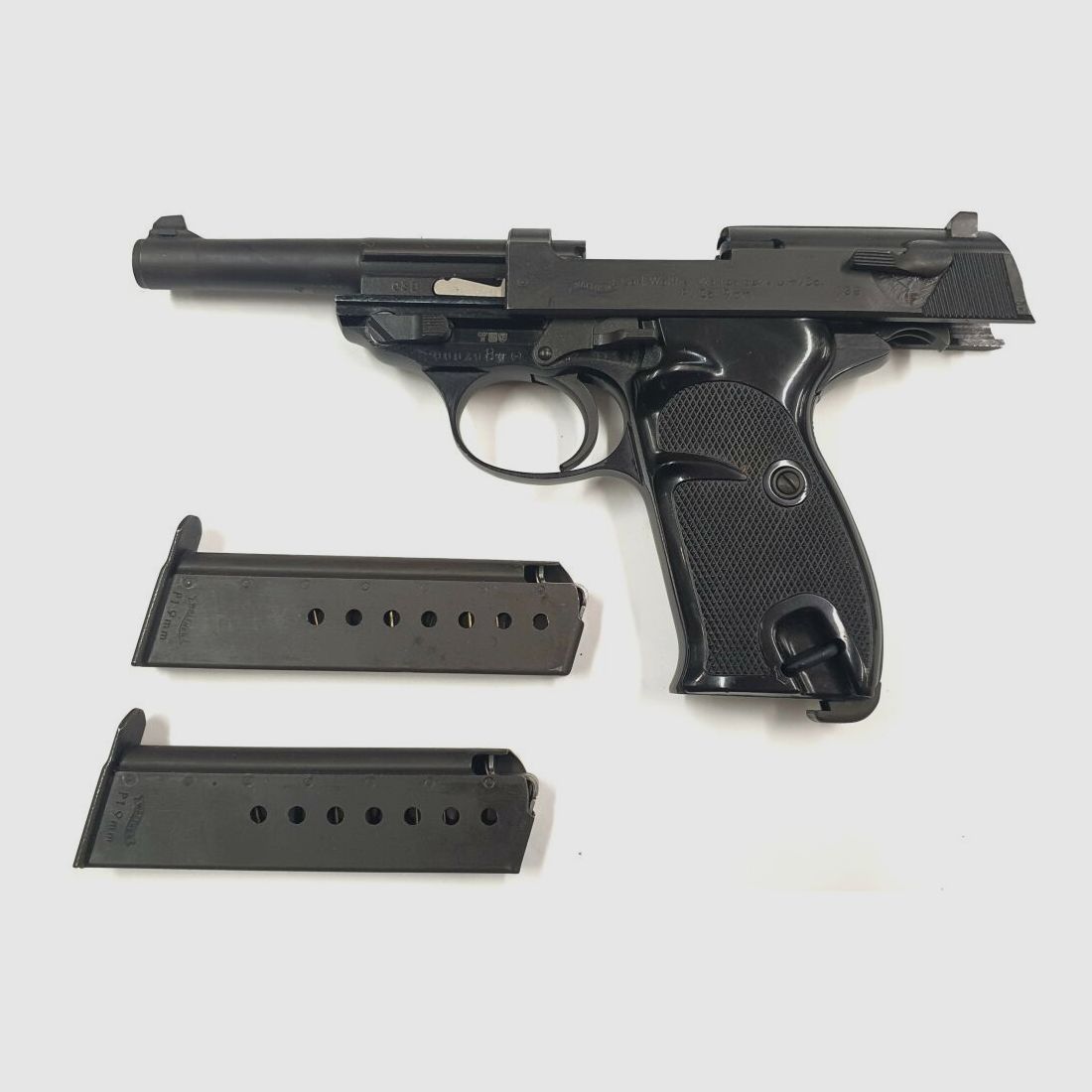 Walther P1 in kaliber inclusief accessoires