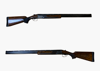 Luxury double-barreled shotgun Browning 25 cal. 12/70