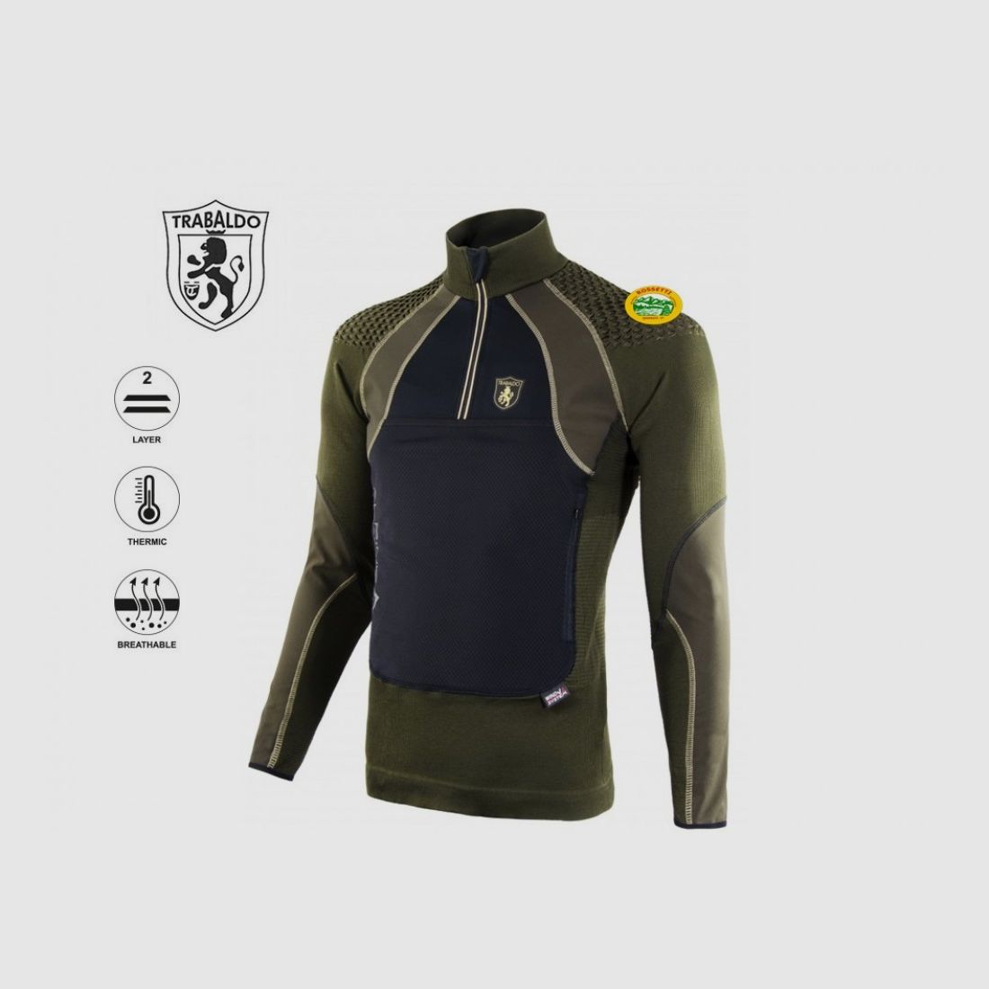 TRABALDO Pullover Glacier