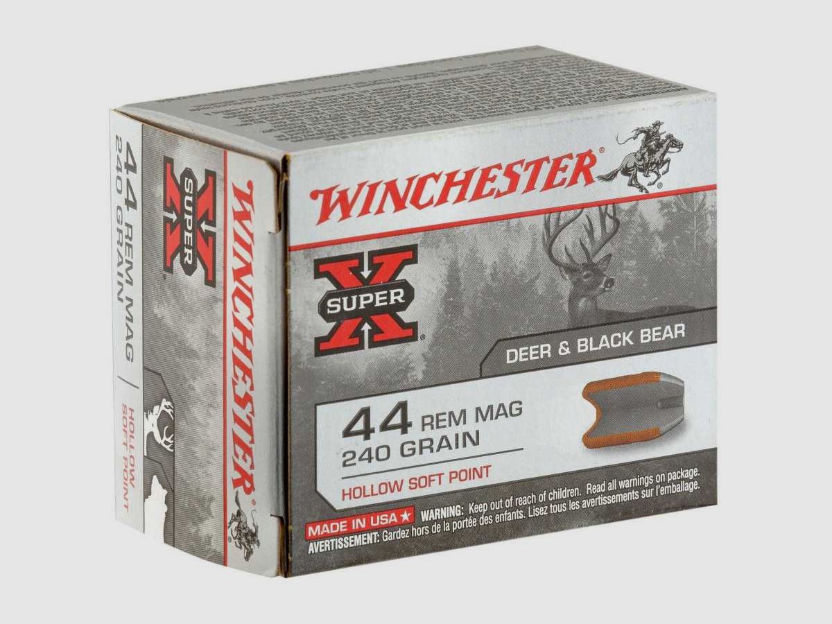 Winchester Jacketed Soft Point .44 Rem Mag 240 gr / 15.5 g - Jacketed Soft Point, Bild 6 von 6
