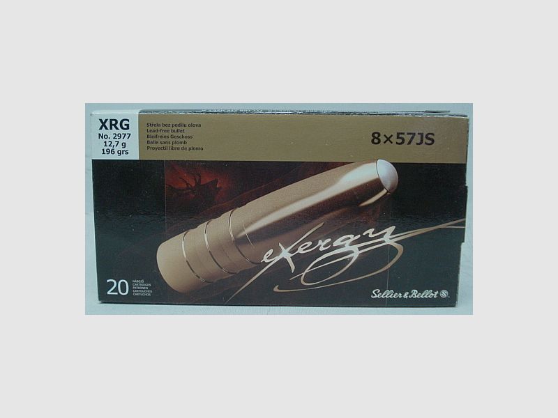 8x57IS XRG exergy - 12,7g/196gr (a20)