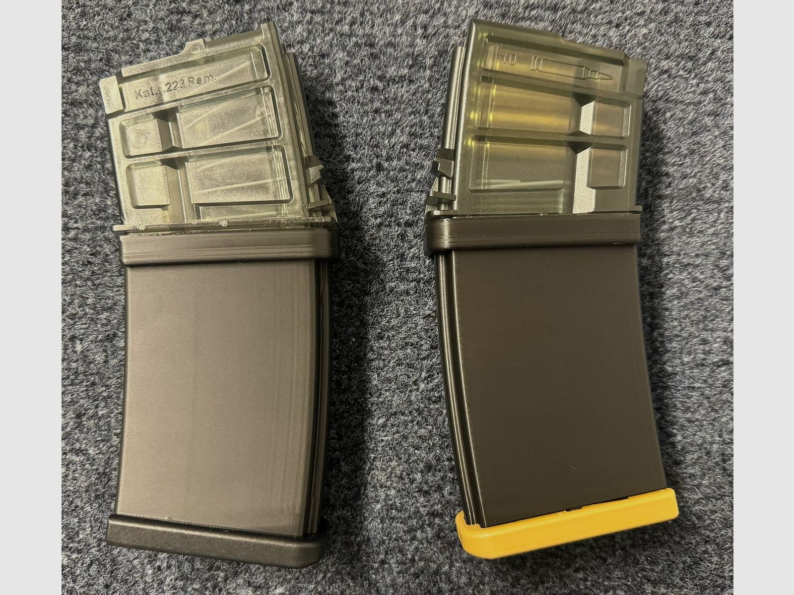 Extensión de agarre HK G36 Magazine 30 disparos Óptica - NUEVO - HK243 SL8 Mr223 Mr308 G28Z Ar15 Heckler & Koch