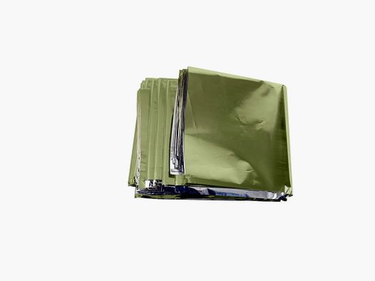 Survival blanket Olive/Silver XL