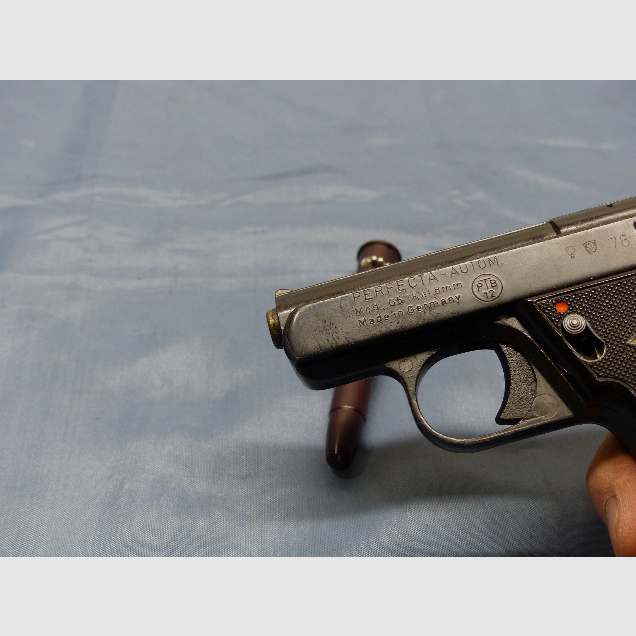 Pistolet MaRie Perfecta-Autom. Mod. 5G 8 mm 1976 vintage, zdjęcie 3 z 9