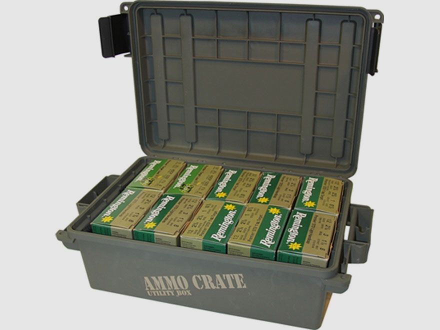 MTM scatola per munizioni ACR4-18 verde militare