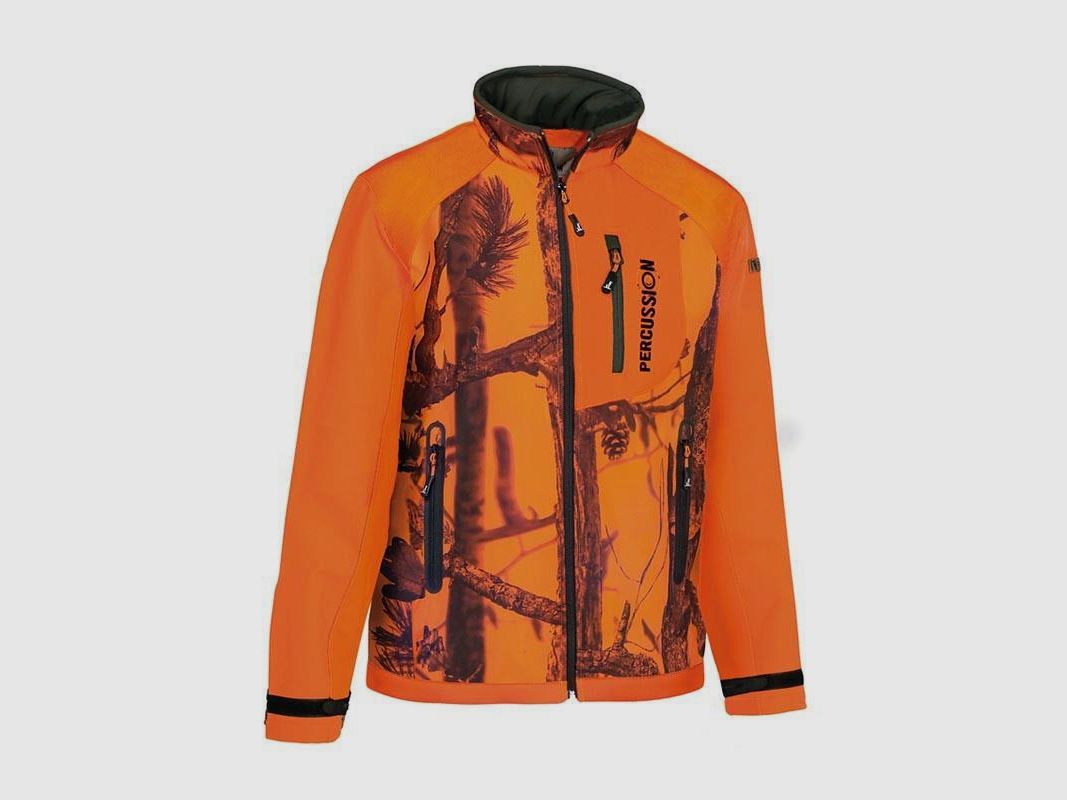 PERCUSSION SOFTRACK CHAQUETA NARANJA 15195, imagen 4 de 4