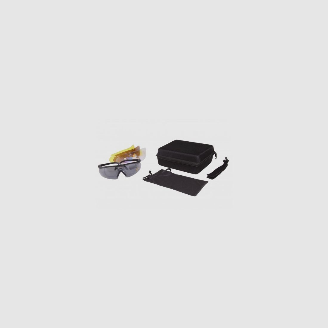 DELTA TACTICS Ballistische Brille Farbe Schwarz, Bild 1 von 2