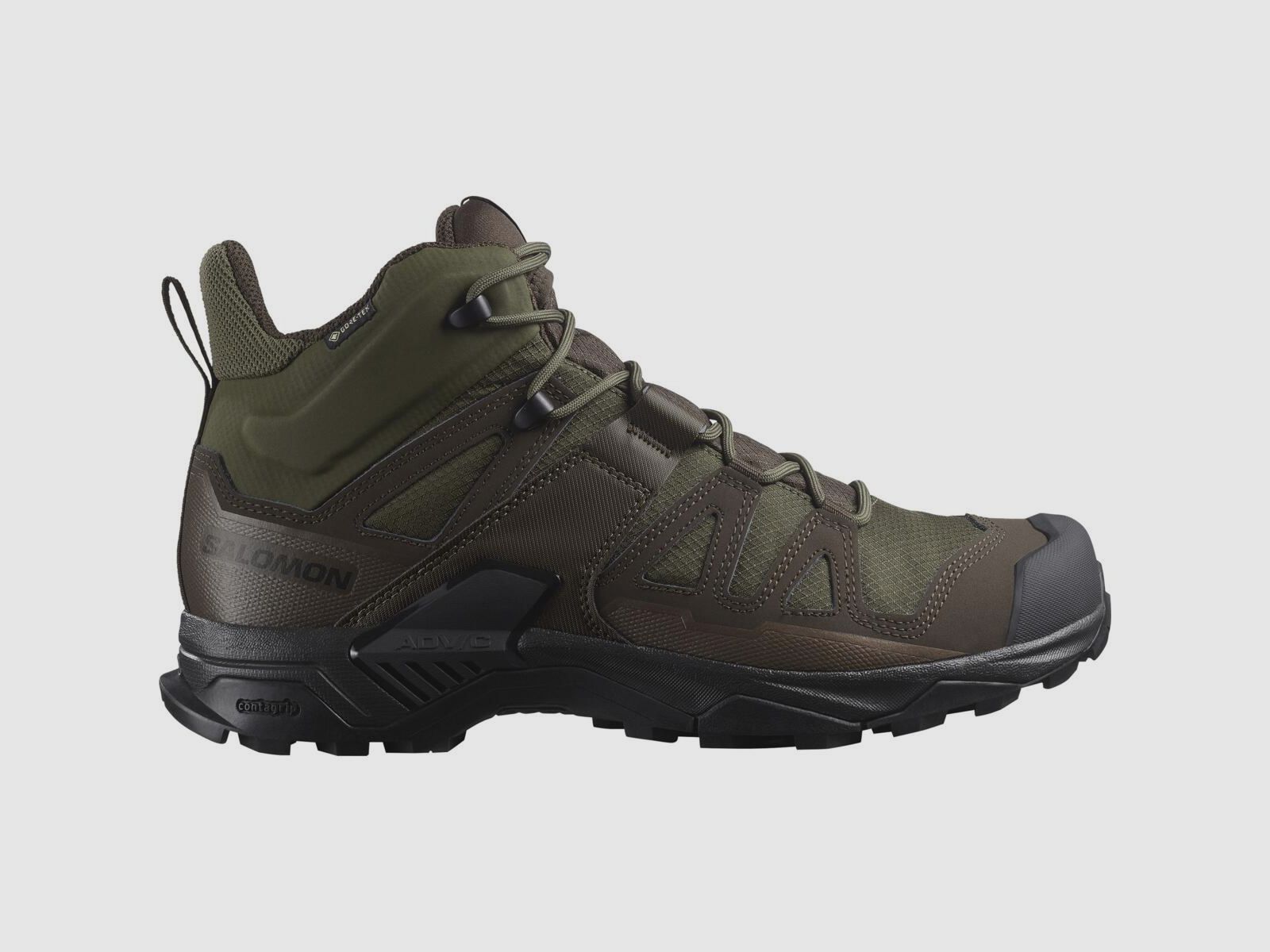 Salomon X ULTRA TRACKER GTX - Vert / Marron Terre, image 9 sur 14