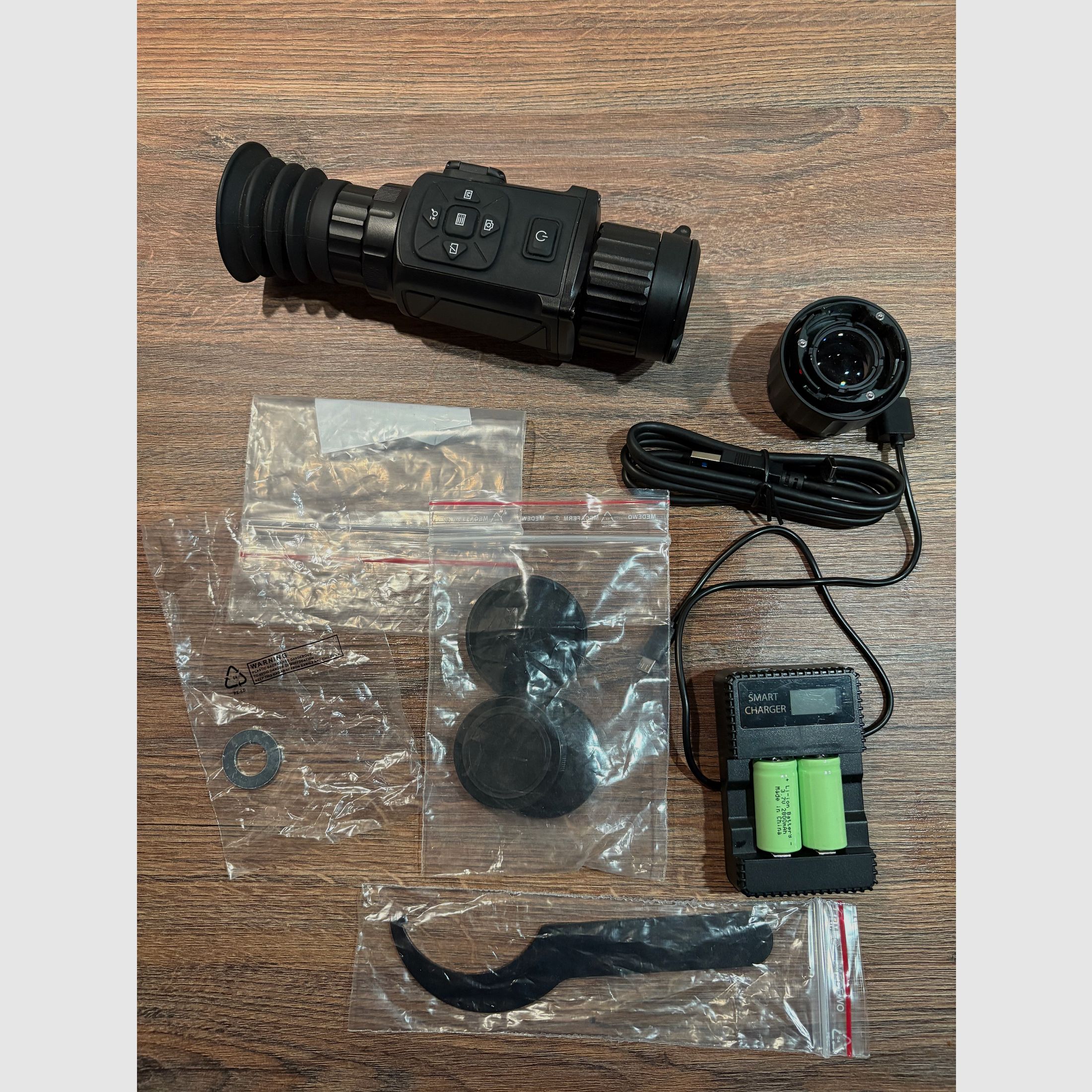 Komplettpaket: Wärmebild-Vorsatzgerät HIKMICRO Thunder