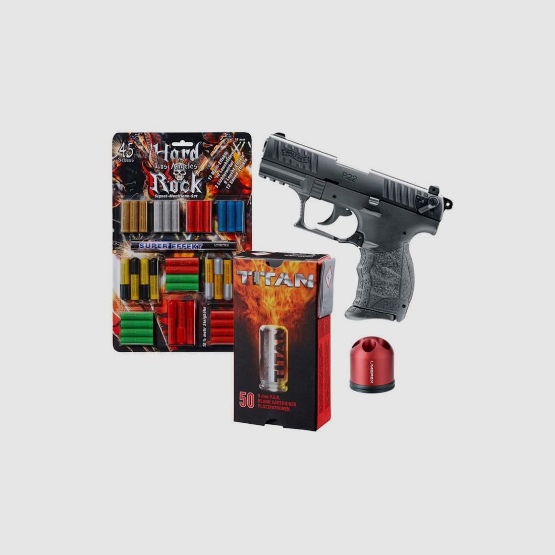 Pistola a salve Set di Capodanno 1