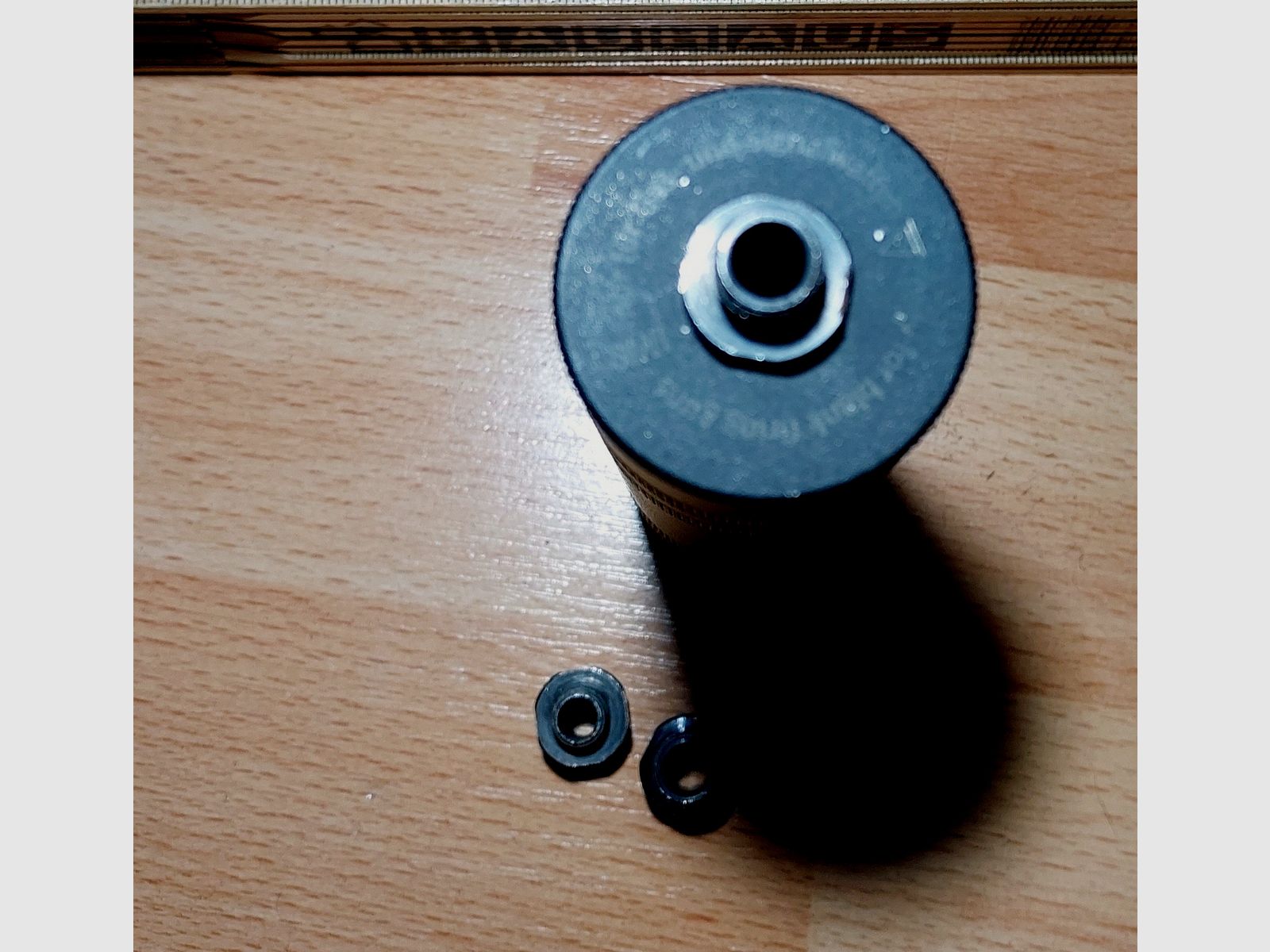 Zoraki Schalldämpfer für SRS Schreckschusspistolen mit 3 Adaptern