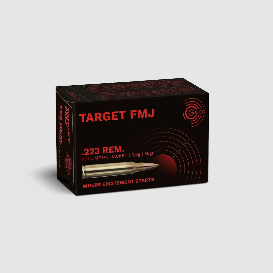 Geco – Jagdpatrone .223Rem / 3.6g / VM, Bild 1 von 2