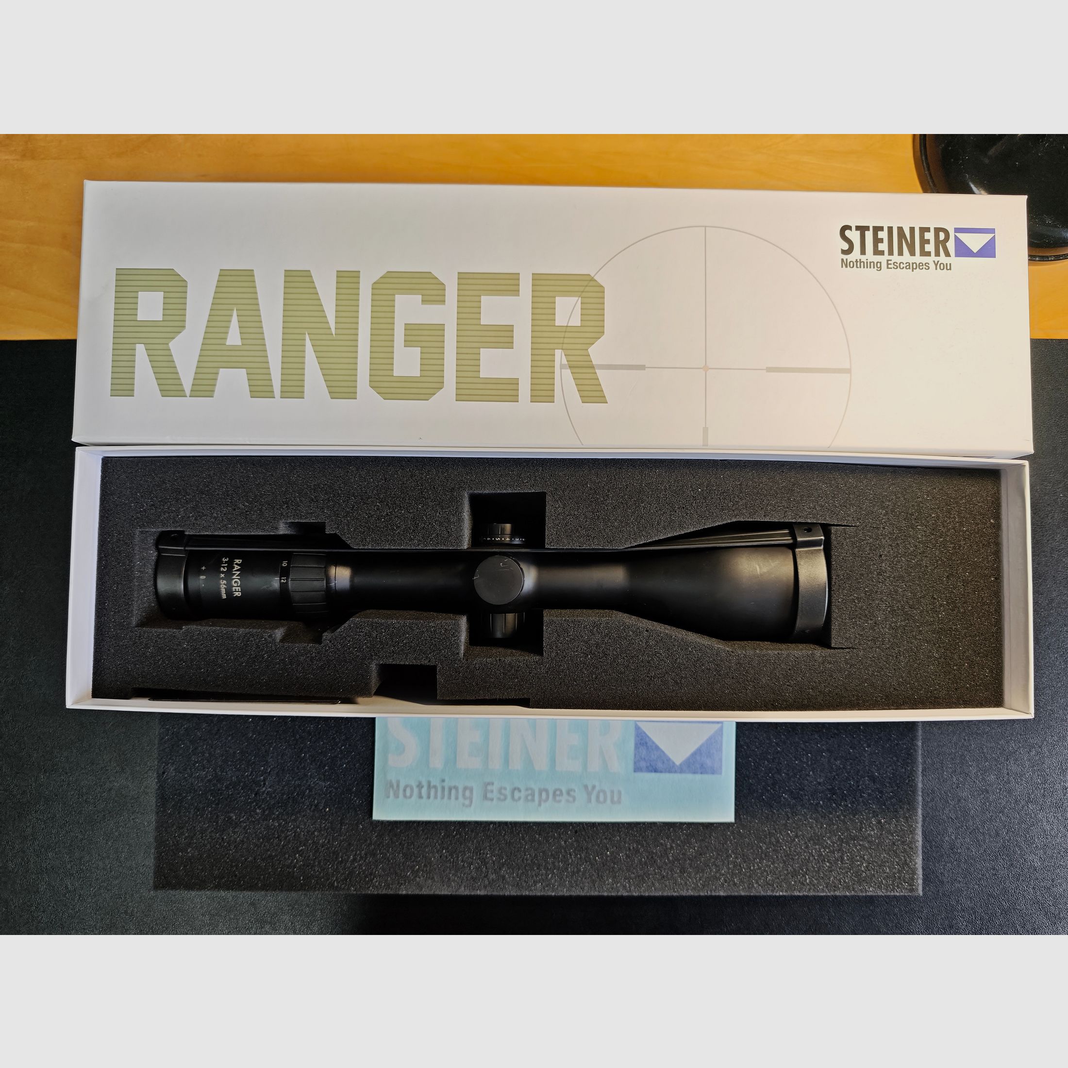 Telescopique Steiner Ranger 3-12x56 sans rail