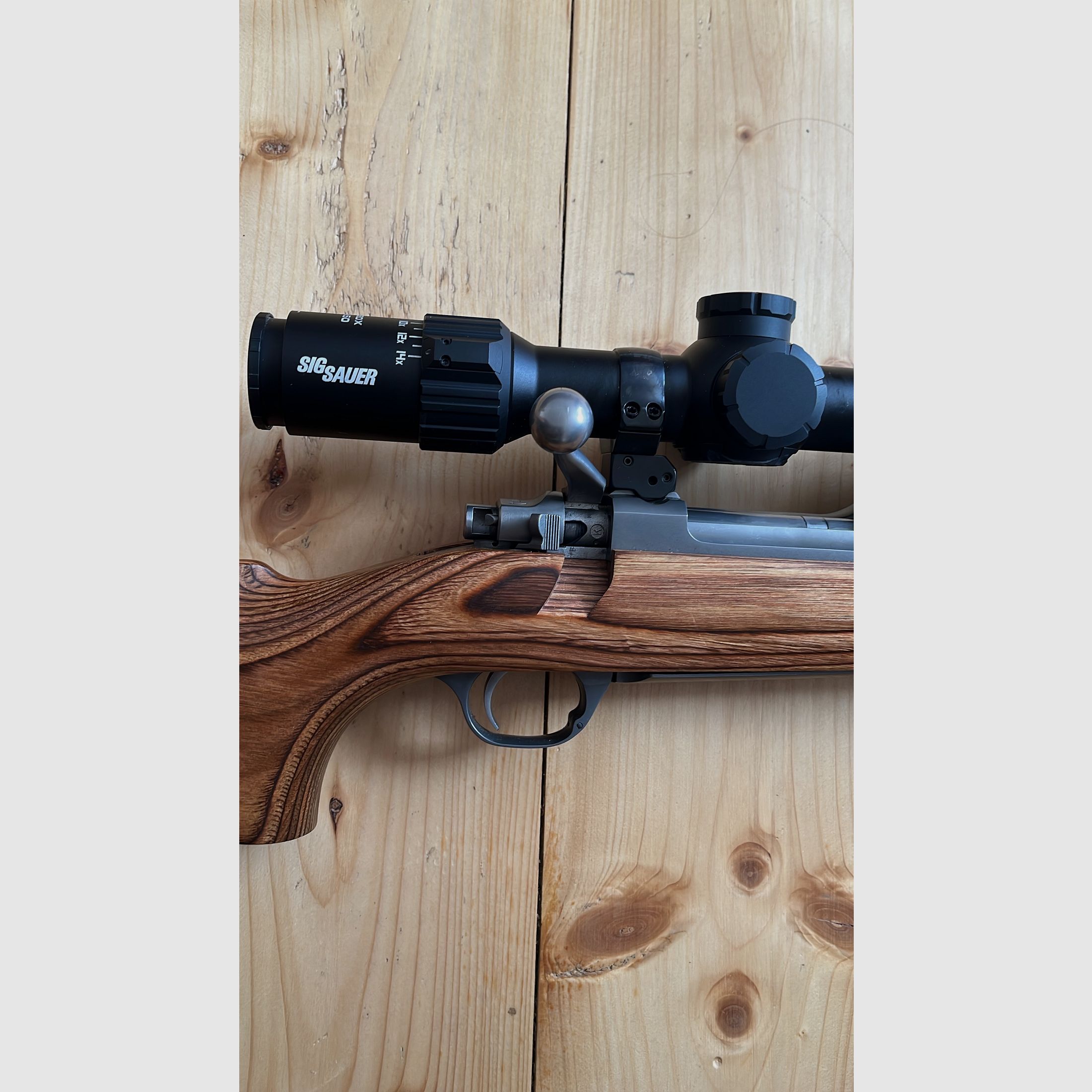 22-250 Ruger M77 Mark II mit Sig Sauer Sierra 3 BDX 4,5-14x50