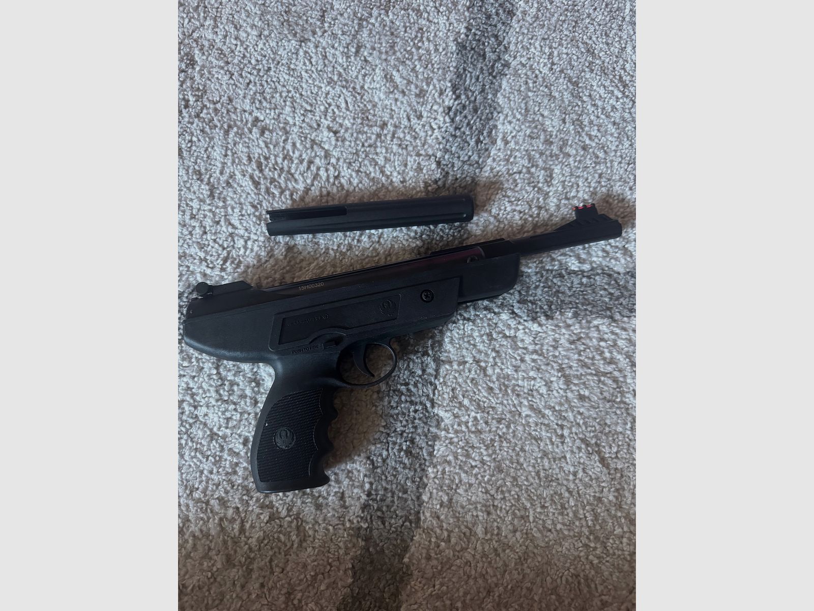 Pistolet à air Ruger 4,5 mm comme neuf