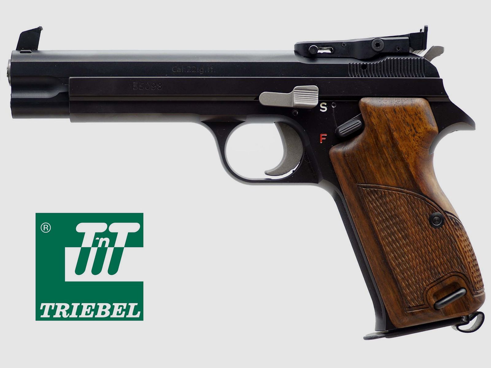 SWISS ARMS Pistole (gebraucht) Mod. P210-6 /5' .22lr (1a), Bild 1 von 2