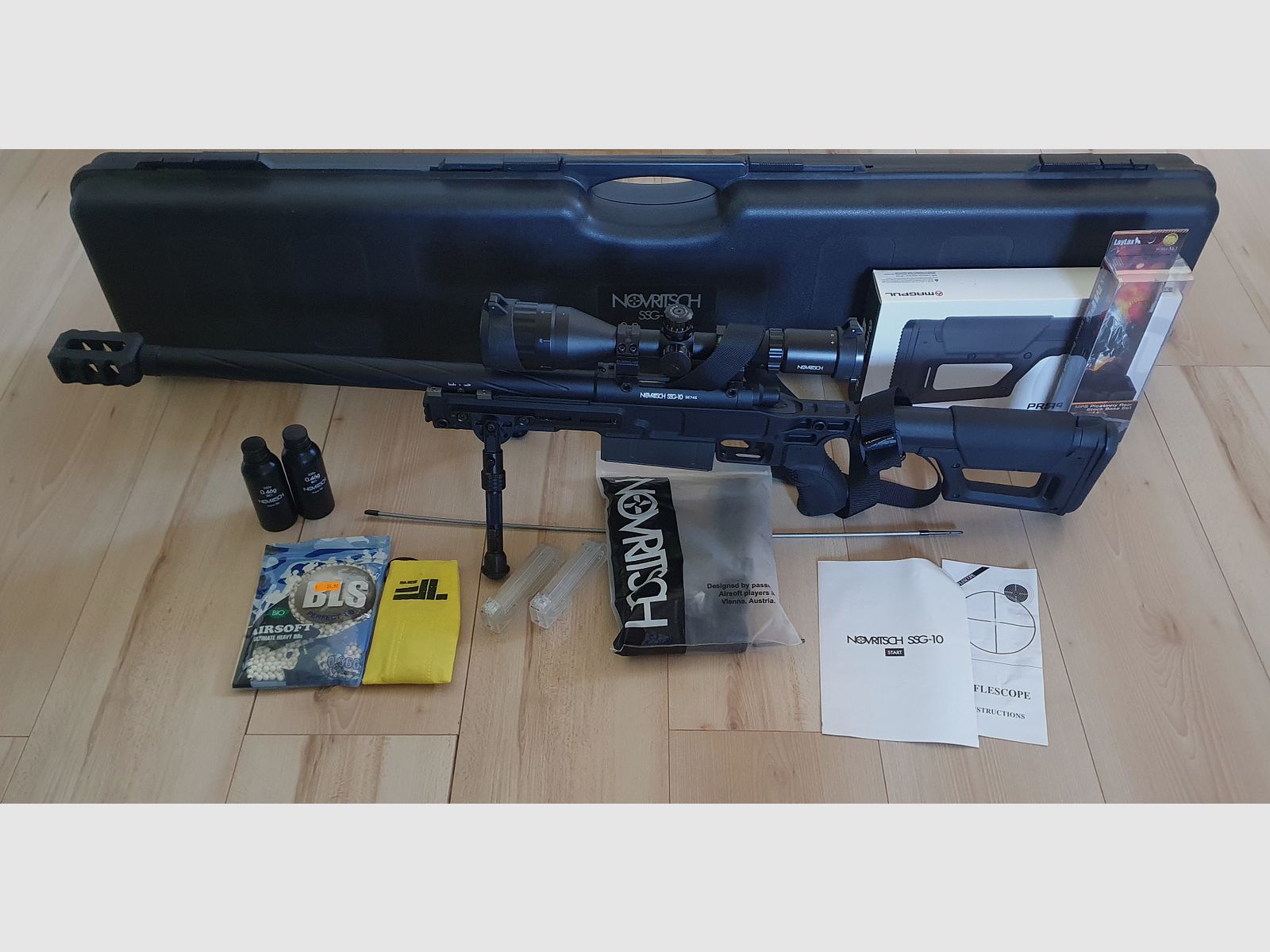 Novritsch SSG10 A3 inkl zubehör