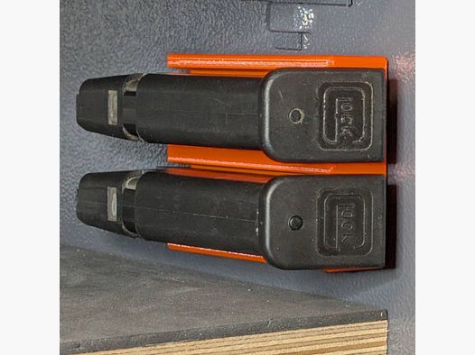Magnetic magazine holder for 23mm wide magazines for gun cabinets - UltraCompact - accessories for the gun cabinet