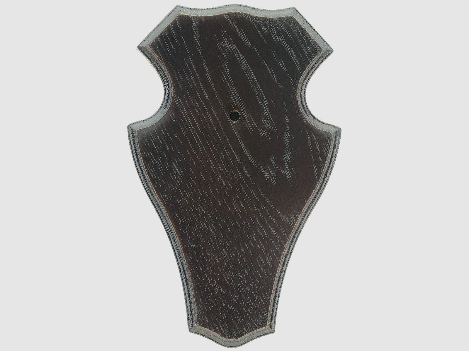Antler plaque roe deer dark oak