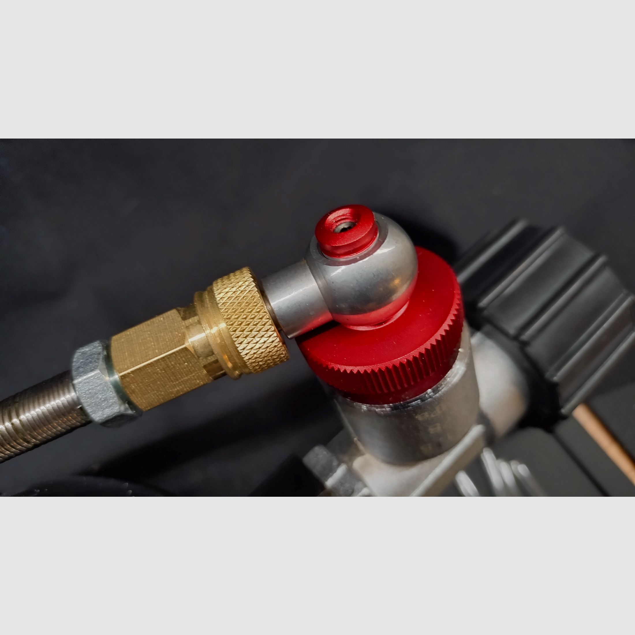 Bottiglia PCP in carbonio da 3,0 litri incl. Foster Quickfill "Edgun Eazyfill" e cinghia di supporto BestFittings, immagine 3 di 5