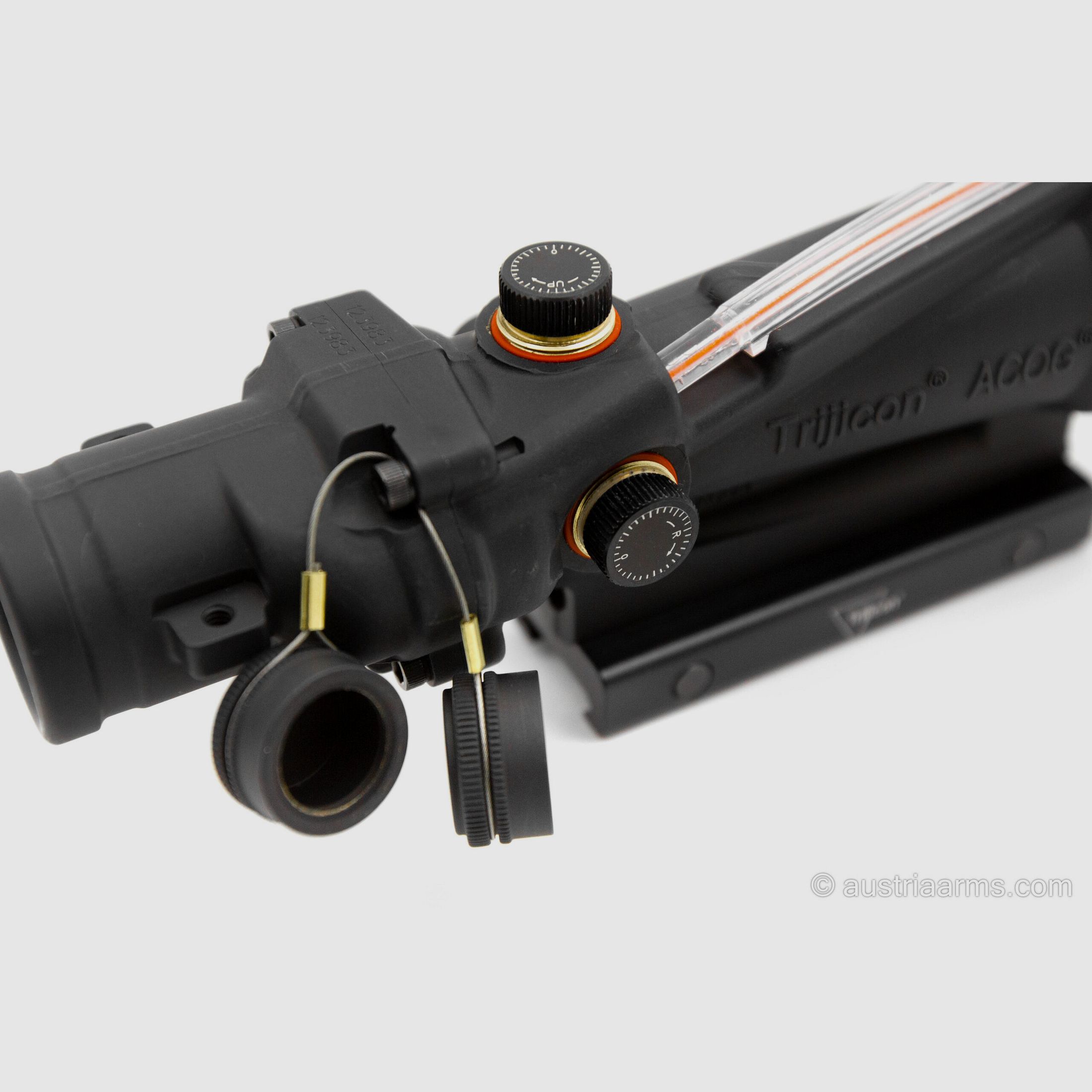Trijicon ACOG 3.5×25 .223 Red Chevron mit BAC & Tritium/Fiber Optik, Bild 3 von 5