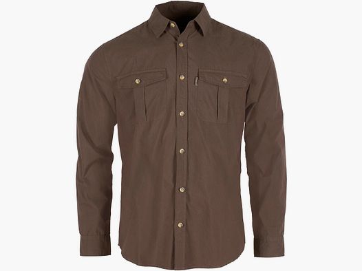 Pinewood InsectSafe Poplin Shirt (Dark Olive)