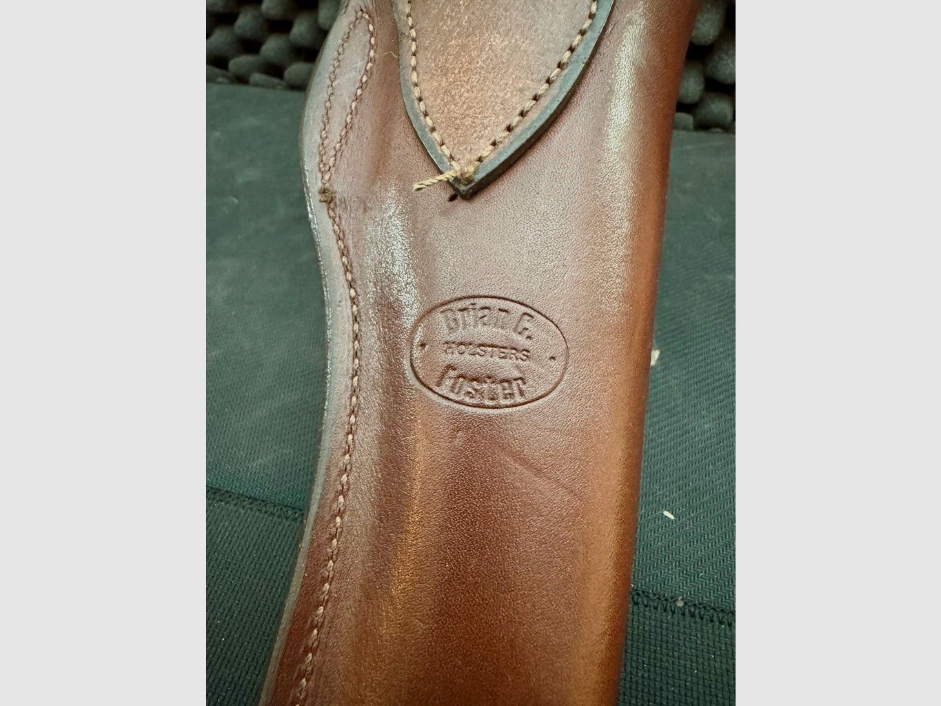 Brian C. Foster, holster à dégainage rapide, holster de ceinture, 357Mag, 6 pouces, GAUCHE