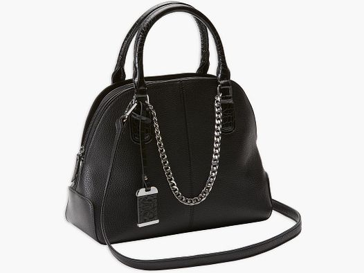 Sac à main style satchel - Noir