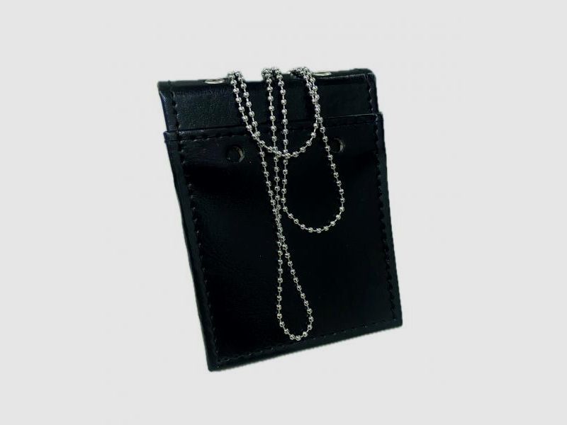 Ausweishülle mit Kette Modell 1, Bild 2 von 2