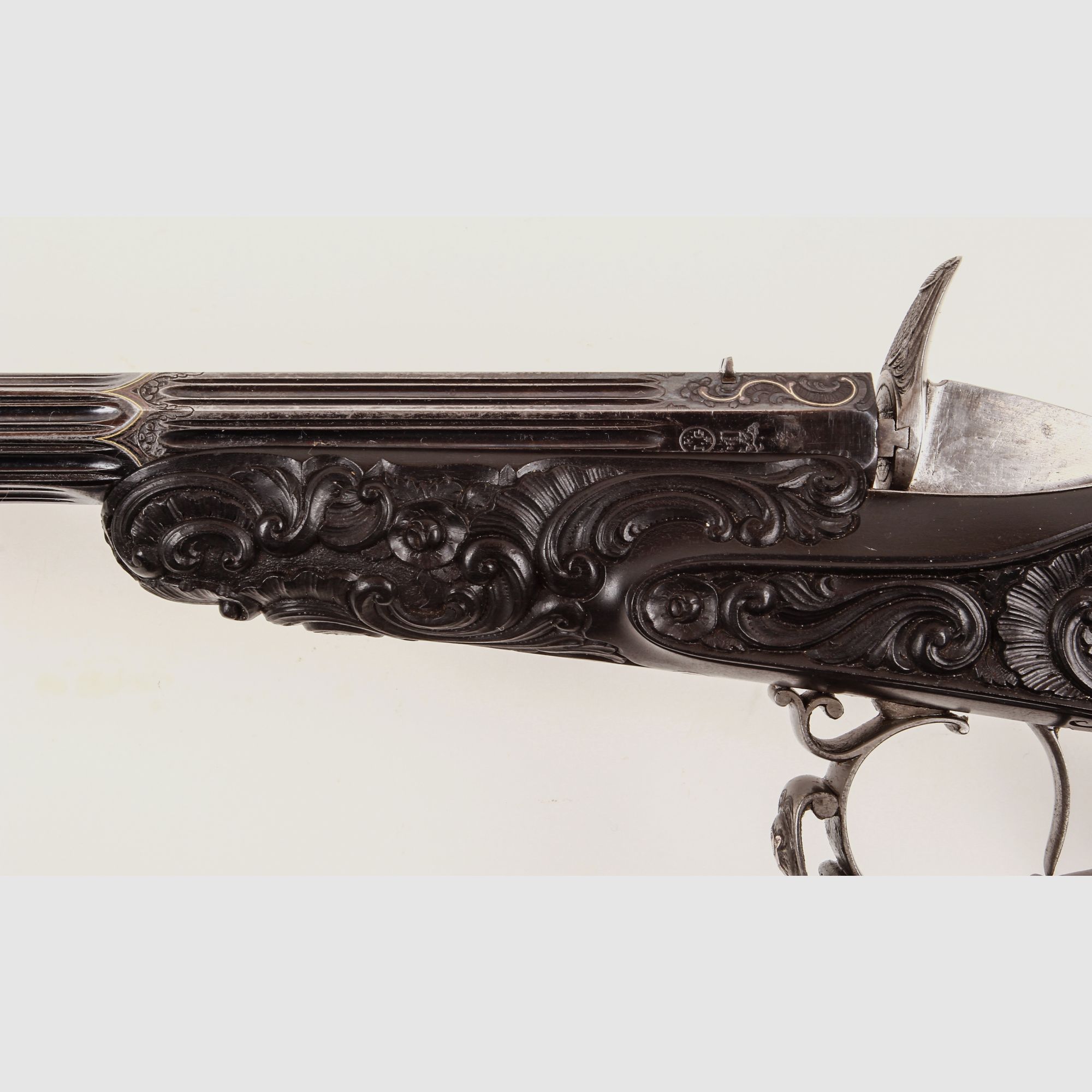 Salonscheibenpistole Mangeot Brüssel  ca. 1860  Artikel 10437