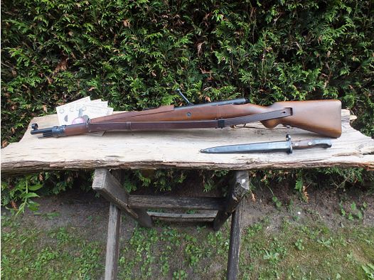 Haenel 310-9 in K98 stock