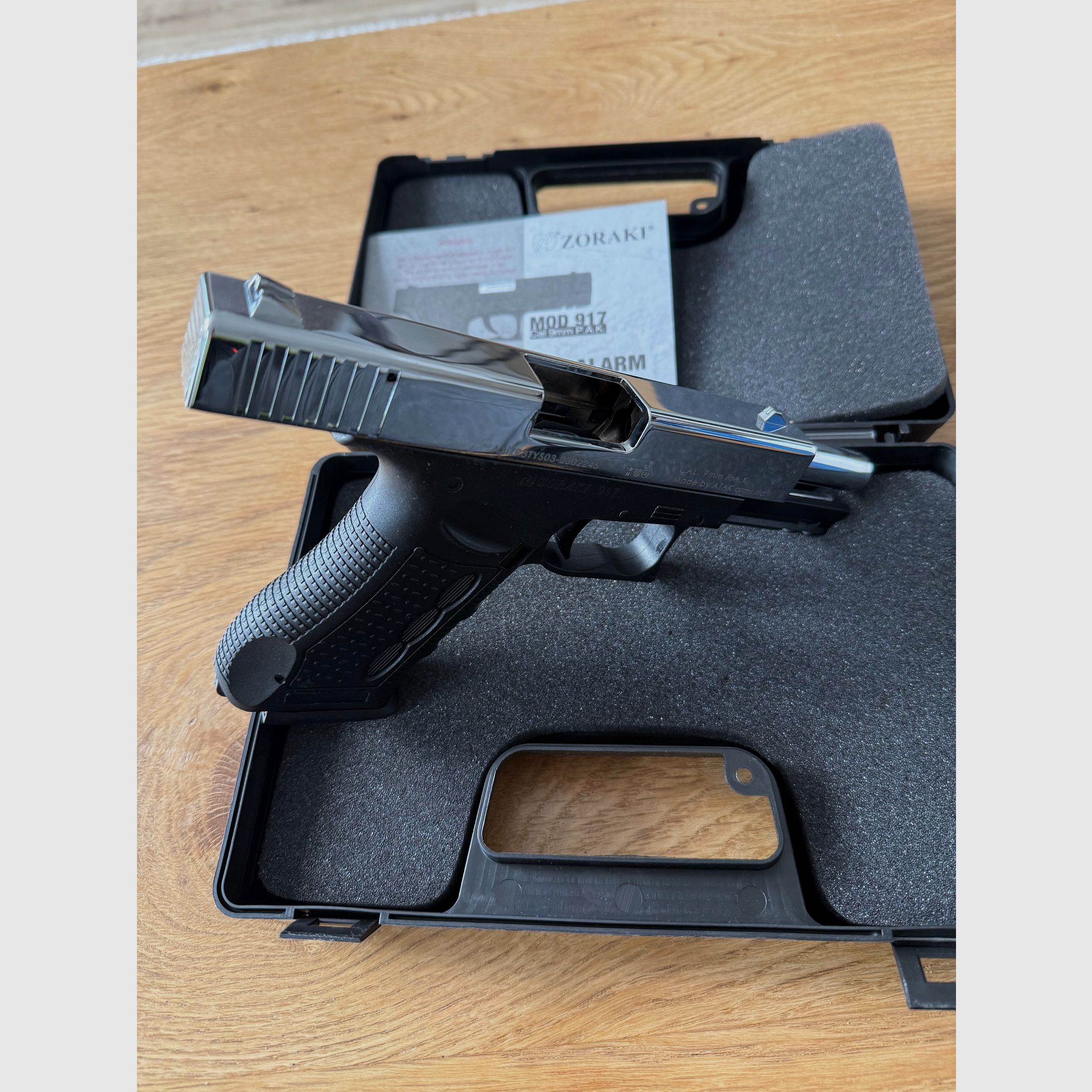 Zoraki917 Chrom 9 mm P.A.K