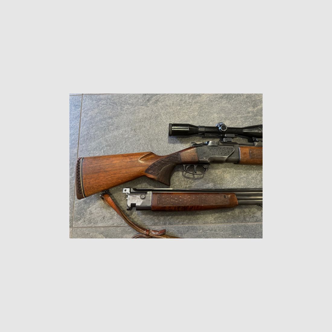 Bockbüchsflinte CZ ZH Kal. 12/70- 7x57R plus Wechsellauf in 12/70