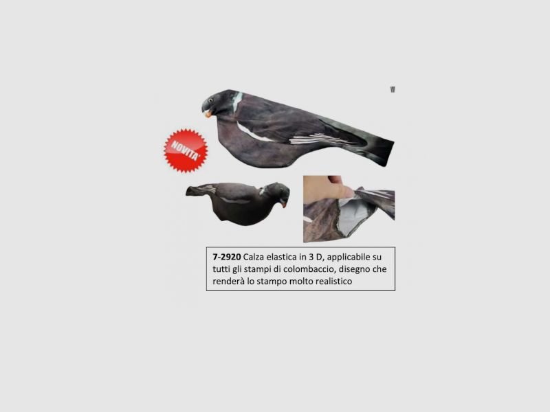GERMAN – Schaftüberzug 3D Taube, Bild 1 von 3
