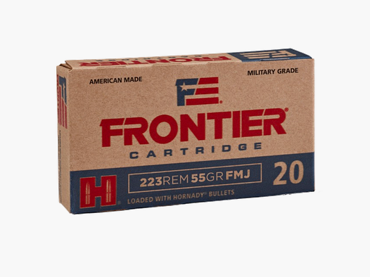 Amunicja Hornady 3,56g 55gr FMJ-BT Frontier 223Rem