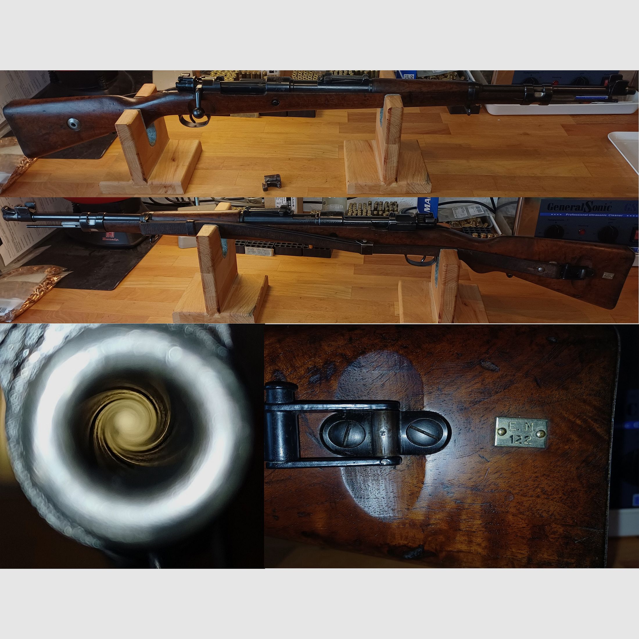 K98k Nummerngleich, Mauser Oberndorf 1937 Portugal (Neubeschuss vorhanden) Preis ist VB