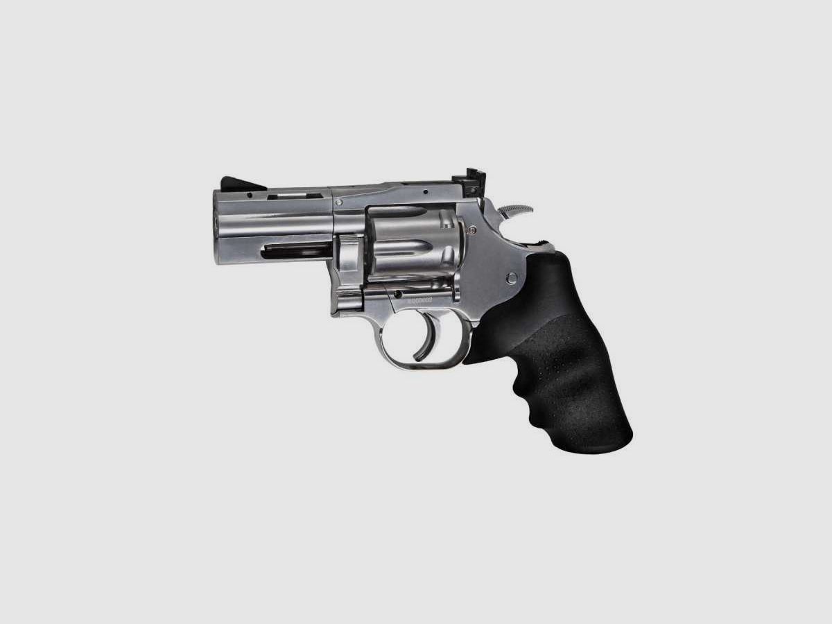 REVOLVER GNB DAN WESSON DW715 2.5'' SILVER 4.5 CO2- PLOMBS, image 1 sur 2