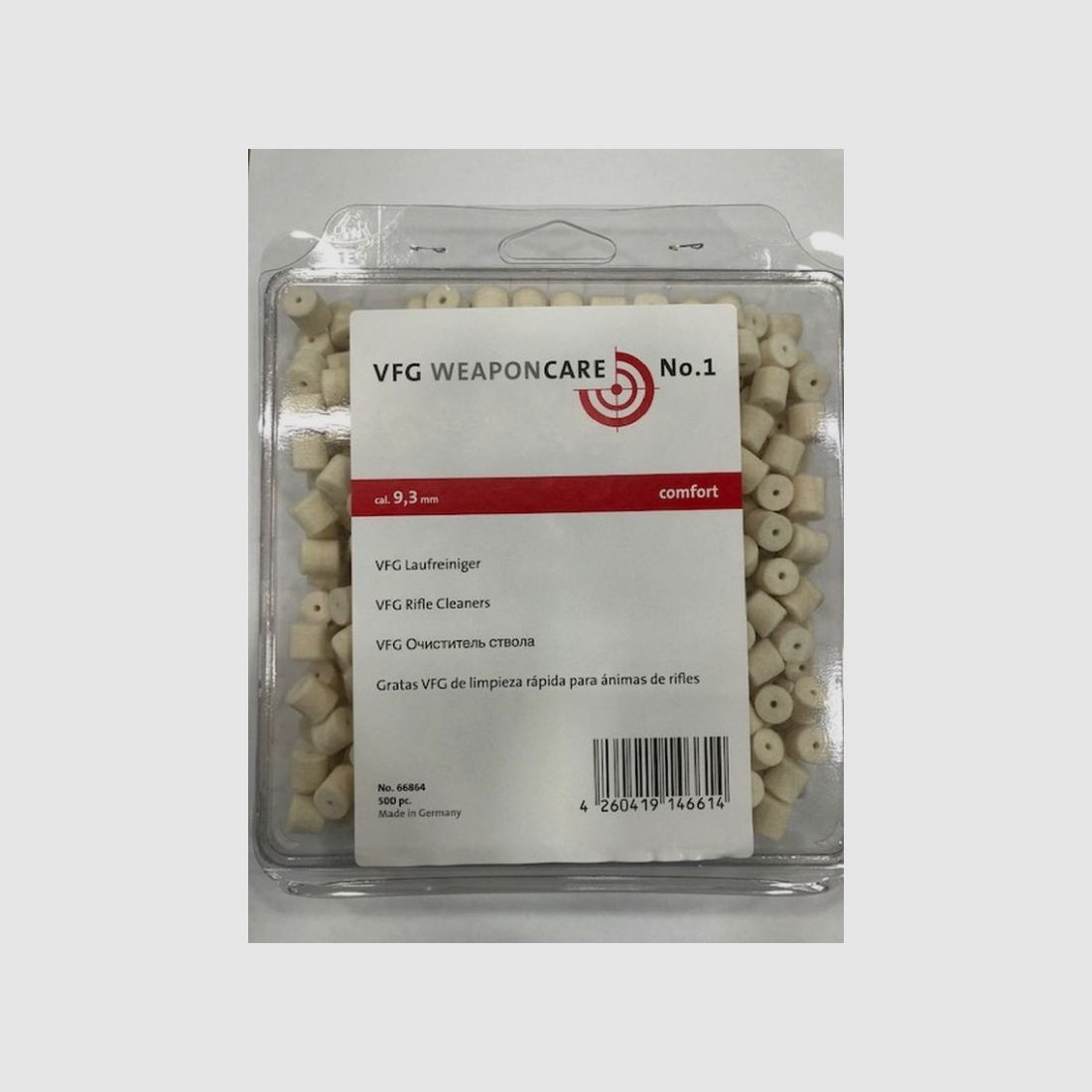 VFG CLEANING FELTS C 9.3 PCS 500, image 1 of 2
