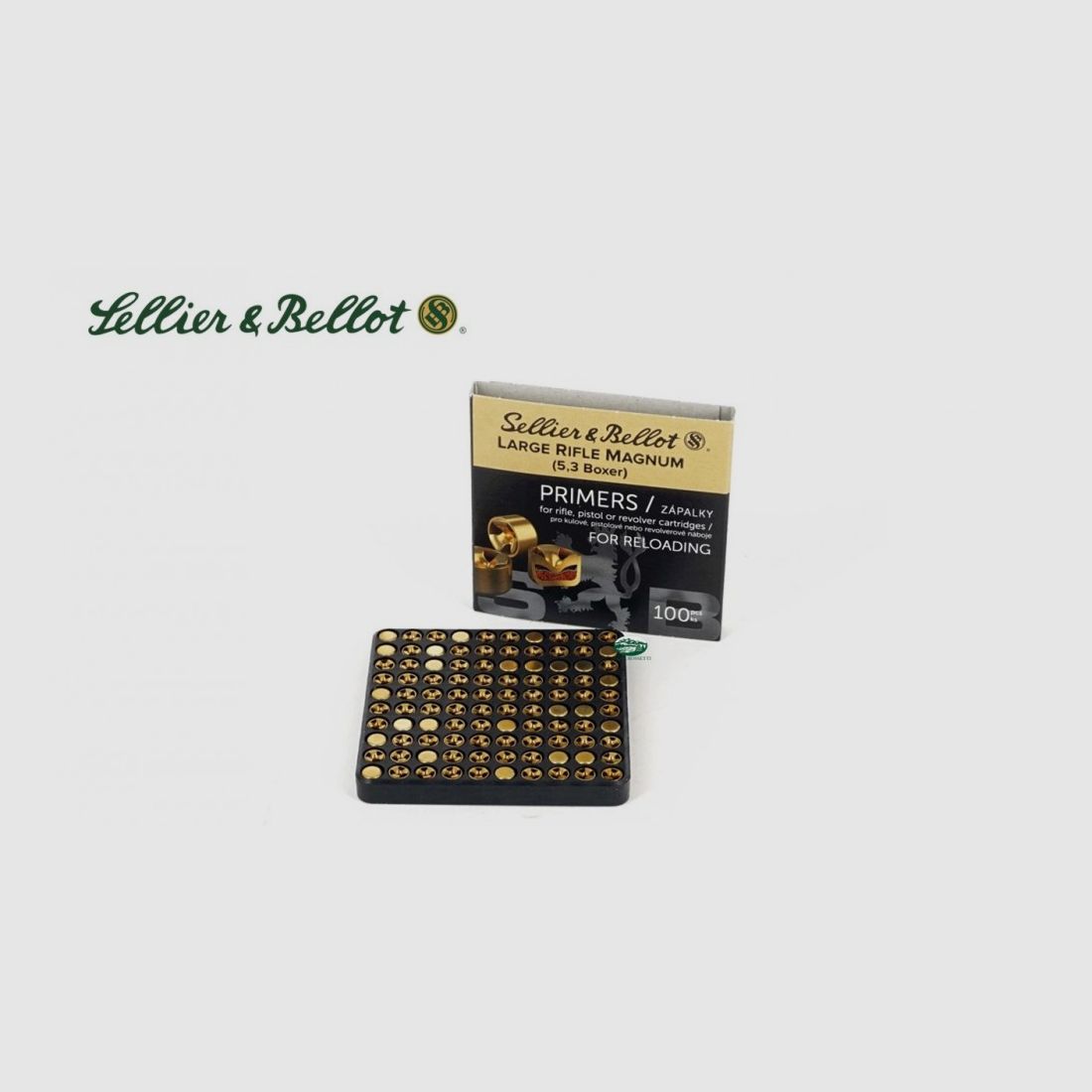 SELLIER & BELLOT Zündhütchen Large Rifle Magnum 100 Stück