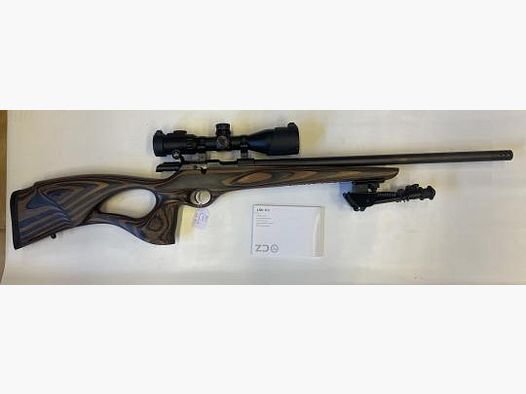 CZ 457 Thumbhole, Kal. .22 l.r., AccuShot 4-12x