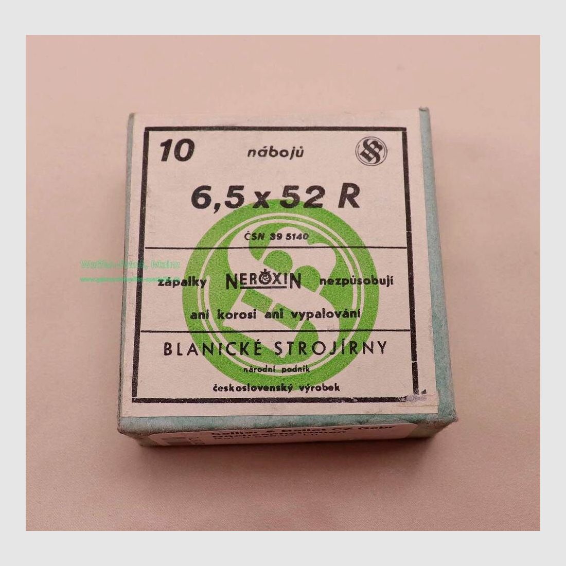 Sellier & Bellot CZ rifle cartridges 6.5x52R (.25-35Win)