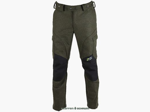 Pfeiffer systèmes de sécurité pantalon de pluie sans guêtres vert noir
