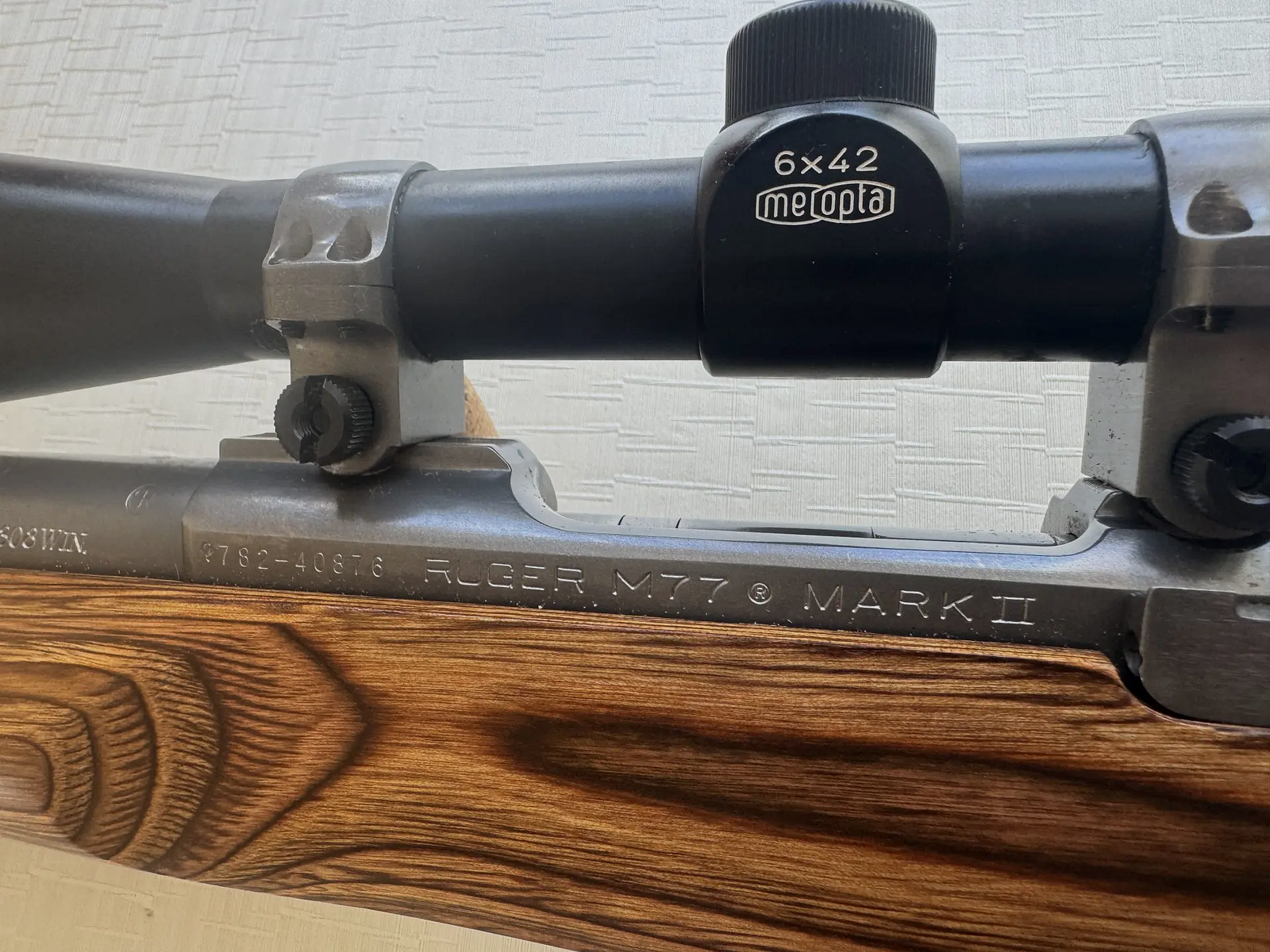 Ruger M77 Mark II Heavy Barrel calibro .308 Winchester con Meopta 6×42, immagine 4 di 12